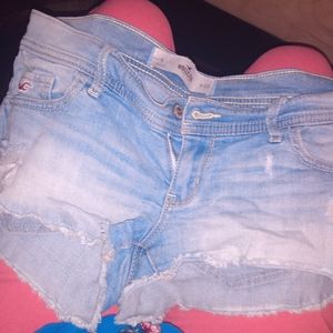Hollister brand jeans shorts size 27